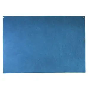 नीले रंग डिजाइन हस्तनिर्मित पुनर्नवीनीकरण कपास कागज पर्यावरण के अनुकूल कशीदाकारी उपहार चादरें