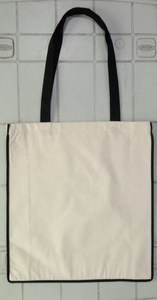 Sac fourre-tout personnalisé en toile de coton recyclable avec logos, vente en gros - Product Image 6