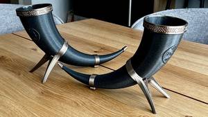 Rustic Handmade Horn Mug, Eco-Friendly Durable Drinkware, Perfect for Coffee, Tea, <b>Whisky</b>, Bar, Home, Kitchen Decoration - Product Image 6