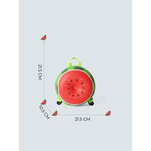 Ensemble de rangement fonctionnel Tykle Watermelon BTS Combo : Sac à bandoulière rond élégant et biberon anti-fuite motif crocodile - Product Image 5