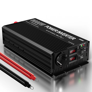 HOULI Inversor de Corriente Solar de Onda Pura de 12V 24V 3000W DC a AC 12V 220V 4000W 3000W 5000W 6000W - Product Image 1