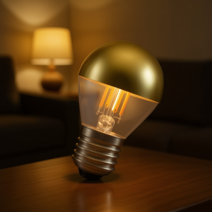 ESF E27 Gold Dome 4W LED <b>Bulbs</b> - Product Image 3