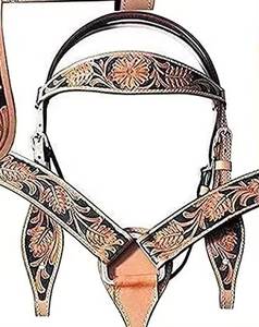 Selle de course occidentale de concepteur équestre anglais faite à la main personnalisée meilleure qualité cuir équipement de cheval fabrication en gros directe - Product Image 4