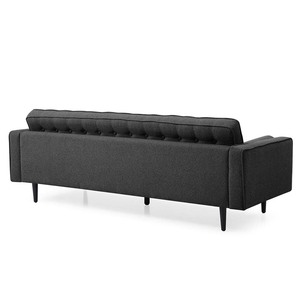 Loveseat 09 Chesterfield <b>Sofa</b> 220x82cm Premium Tufted Square Two-Seater with Nm Bc Vi for Living Rooms - Product Image 4