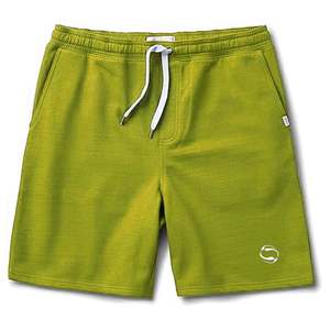 กางเกงขาสั้นผู้ชายเอวยางยืดสำหรับเล่นกีฬากางเกงวิ่งแบบแห้งเร็วไม่มีลาย - Product Image 3