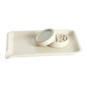 Kit de Accesorios para Fumar UKETA, Bandeja para Liar con Molinillo, Bandeja para Liar de Fibra Vegetal y Molinillo de Hierbas Biodegradable - Product Image 4