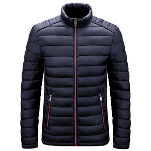<b>Lightweight</b> Down <b>Jacket</b> for Men and <b>Women</b> Comfortable Puffer Coat with Hooded <b>Quilted</b> Front Logo Windproof Winter Outerwear - Product Image 6