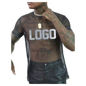 Precio de fábrica Stock Premium ligero de gran tamaño Boxy recortada camiseta 300gsm hombres Boxy Fit recortada camiseta logotipo personalizado al por mayor - Product Image 5