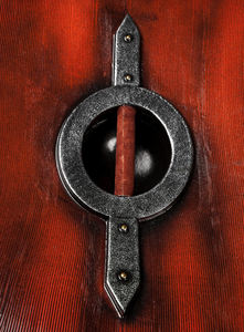 Ornements de bouclier médiéval artisanal sculpté en bois et métal, style runique nordique, qualité industrielle, OEM/ODM, 22 pouces, garantie 3 ans - Product Image 4