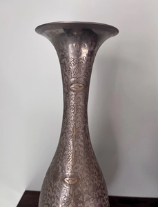 Jarrón Metálico Simple de Aluminio Sólido, Jarrones de Flores, Jarrones de Vidrio y Cristal para Decoración del Hogar y la Oficina, Maceta - Product Image 3