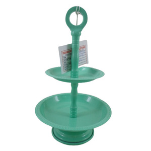 ขาตั้งเค้กเหล็กและอลูมิเนียมเคลือบผงส้มโต๊ะกลมวางบนโต๊ะงานแต่งงานงานเลี้ยงอาหาร - Product Image 2