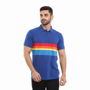 Vêtements décontractés pour hommes pour polos de différentes couleurs 100% coton Sublimation T-Shirt avec lumière douce Printemps Turn Neck Pakistan - Product Image 4