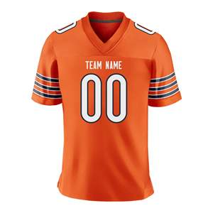 Camiseta de Fútbol Americano con Nombre y Número Personalizados |   Ropa de Equipo al por Mayor - Product Image 4