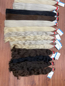 2025 Venta de invierno Extensiones de cabello crudo Color Cabello a granel Ondulado Drop Ship Worldwide Paquetes de cabello humano vietnamita - Product Image 6