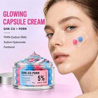 Crème-gel éclaircissante et hydratante en stock à marque privée au peptide GHK-Cu et PDRN (acide hyaluronique et panthénol)