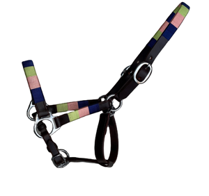Cabestro de caballo de cuero de sillín inglés de alta calidad con banda de nariz acolchada de Material PP y tocado Diseño duradero y cómodo - Product Image 1