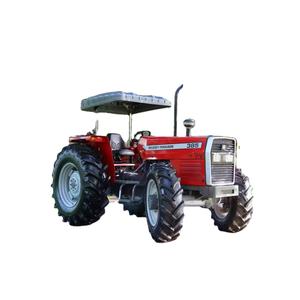 Tracteur à roues Massey-Ferguson 385 4WD d'occasion avec plus de 50 000 heures de fonctionnement, origine France - Product Image 1