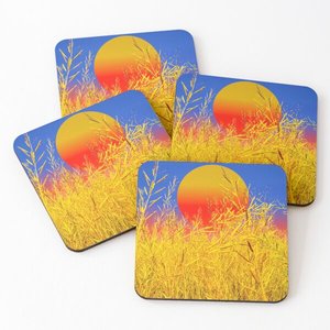 Best Selling Custom Design Enamel Prints & <b>Wood</b> Coaster Factory Wholesale Blank Square Cork Coasters Best for Offices & Home - Product Image 4