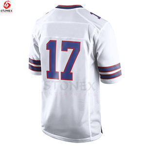 Football T-shirt personnalisé Meilleur vente en gros de vêtements de sport d'été légers Maillot d'uniforme de football américain - Product Image 2