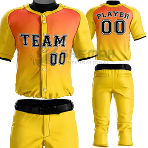 Uniforme de béisbol listo para el juego diseñado para el rendimiento y la comodidad, cuenta con tela transpirable y aspecto profesional a medida - Product Image 6