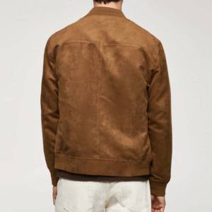 Top vente hommes Satin veste d'hiver High Street Baseball Style avec col montant personnalisable Logo avant nouveauté Design garçons - Product Image 3