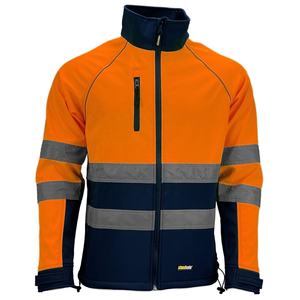 Vêtement de travail pour homme, veste Softshell haute visibilité - HH060, imperméable, sécurité - Product Image 2