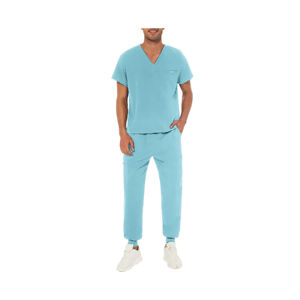 Uniformes de Enfermería para Clínica Dental, Conjuntos de Uniformes Médicos de Manga Corta, Uniformes Quirúrgicos para Mujeres y Hombres, Uniformes de Hospital - Product Image 1