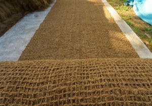 Tapis en fibres de coco tissés traditionnels, écologiques, adaptés aux animaux, tapis agricoles antidérapants avec motif végétal et animal pour - Product Image 6