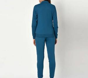 Survêtement décontracté à capuche pour femme en polyester/coton, coupe-vent, lourd, personnalisé, tendance, pour l'entraînement et le jogging, best-seller - Product Image 4