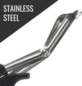 Ciseaux à pansements utilitaires en acier inoxydable de haute qualité, fabricant d'instruments chirurgicaux, ciseaux à pansements - Product Image 5