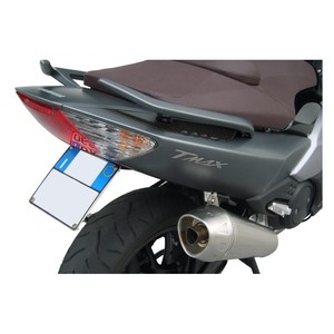 2 Pezzi Adesivi 3D in Resina Carbonio per Moto, Protezione Maniglia Passeggero per Yamaha TMAX 500 2008-16 - Product Image 1
