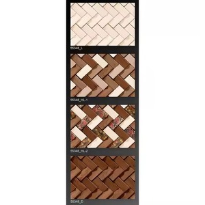 Villa 300x450mm pierre culturelle extérieur et intérieur brique 12x18 finition carreaux de céramique balcon fond porcelaine 3D carreaux muraux - Product Image 1