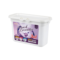 TOPSTEP KR Deterjen Laundry Pod Berkualitas Tinggi Korea Aroma Lavender Wangi Tahan Lama Konsentrasi Tinggi 80% Aktif Dalam Kemasan Kotak