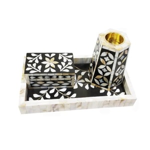 Fabrication indienne de luxe Incrustation d'os brûleur à cône d'encens Style arabe pour des arômes de maison heureux Meilleurs prix - Product Image 5