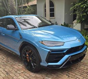 Último Modelo 2024 Lamborghini <span class=keywords><strong>Urus</strong></span> Azul, Autos Usados, Interior Claro, Asientos de Cuero, SUV, Techo Corredizo, <span class=keywords><strong>Camioneta</strong></span> con lo Mejor - Product Image 1