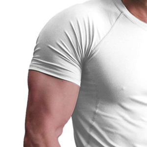 T-shirt à logo brodé personnalisé imprimé T-shirt coupe ajustée en jersey 100% coton de couleur unie avec prix compétitif T-shirt - Product Image 2