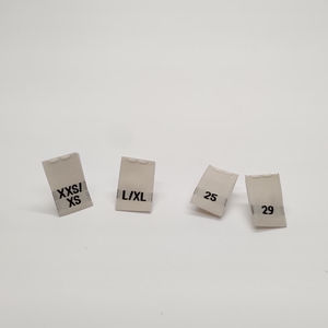 ป้ายทอขนาดป้ายผ้าซักได้คุณภาพสูงสำหรับทารกจูเนียร์ผู้ใหญ่เสื้อผ้าใช้ทนทานติดป้ายได้ตามต้องการ - Product Image 3