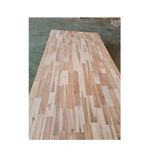 Vietnam Acacia <b>Wood</b> Solid Hardwood Board Finger Joint <b>Panel</b> for Furniture Pallet Packaging OEM Service - Product Image 1