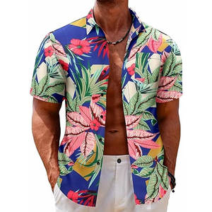 Último diseño de secado rápido Casual hombres playa Camisa cómoda calidad superior hombres playa camisas - Product Image 1