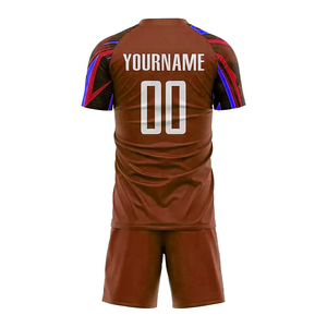 เสื้อฟุตบอลพิมพ์ลายสำหรับผู้ชายและผู้หญิงชุดฟุตบอลฟุตบอลโพลีเอสเตอร์ผ้านิ่มน้ำหนักเบาพิมพ์ซับลิเมชัน100% ตามสั่ง - Product Image 3