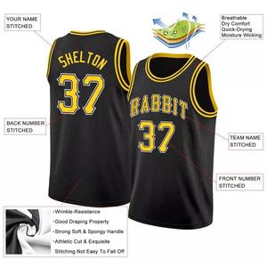 Ensemble d'uniformes de basket-ball unisexe de haute qualité Logo personnalisé Respirant Grande taille Sublimation sportive à bas prix Nouveau style Design - Product Image 4