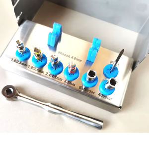 Kit de Instrumentos Quirúrgicos para Implantes Dentales, 1 Juego de Expansores de Compresión Ósea de Acero Inoxidable para Elevación de Senos Paranasales, Manual, para Uso Avanzado - Product Image 6