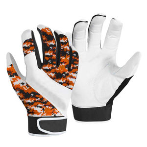 Genuine Leather Baseball <b>Batting</b> <b>Gloves</b> for Kids Youth & Men Custom Training <b>Gloves</b> by Manufacturers - Product Image 5