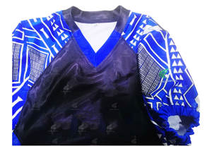 ชุดกีฬาแขนสั้นใส่สบายชุดอเมริกันฟุตบอลผลิตจากวัสดุตั้งสูง - Product Image 4