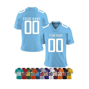 เสื้อฟุตบอลตาข่ายระบายอากาศสำหรับผู้ชายไซส์ใหญ่พิเศษ พิมพ์ชื่อทีมด้านหน้า บริการ OEM สำหรับผู้ใหญ่ ป้องกันแบคทีเรีย แขนสั้น - Product Image 3