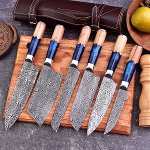 Nuevo Juego de Cuchillos de Chef de Material Sólido a Precio Económico con Mango de Madera y Grabado Personalizado en la Hoja en Venta con MOQ Bajo - Product Image 2