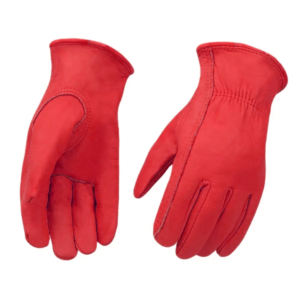 Premium Winter <b>Driver</b> <b>Gloves</b> Buffalo Grain Leather Fireproof Industrial Safety <b>Gloves</b> for Hand and Arm Protection - Product Image 4
