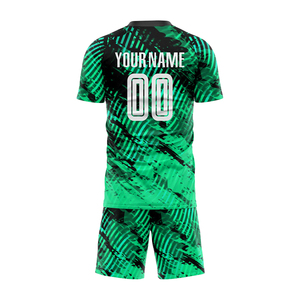 เสื้อฟุตบอลพิมพ์ลายสำหรับผู้ชายและผู้หญิงชุดฟุตบอลฟุตบอลโพลีเอสเตอร์ผ้านิ่มน้ำหนักเบาพิมพ์ซับลิเมชัน100% ตามสั่ง - Product Image 3