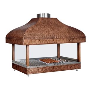 Parrilla de Carbón Gastro Copper de GGM - Modelo KGOA20-2000mm - Rejilla de Parrilla 1800x500mm - Product Image 1