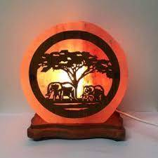 Lámpara de sal rosa del Himalaya 3D diseño de cesta de flores religiosas talladas concha pulida decoración del hogar artesanías naturales - Product Image 4